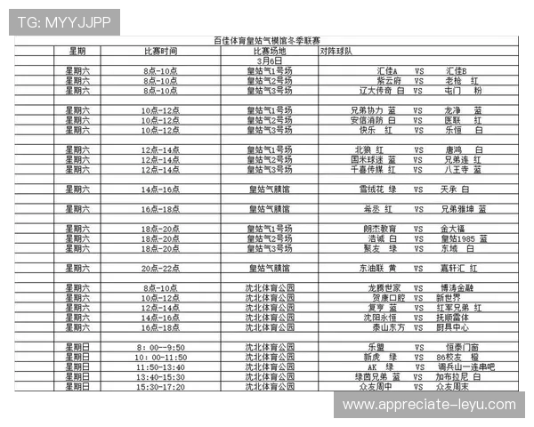 北京足球联赛赛程安排及重要比赛时间全面解读